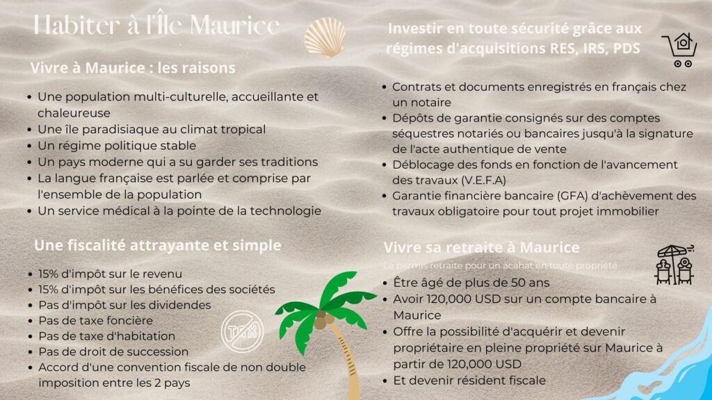 Découvrez tous les atouts offerts par l’île Maurice quand on y vit.