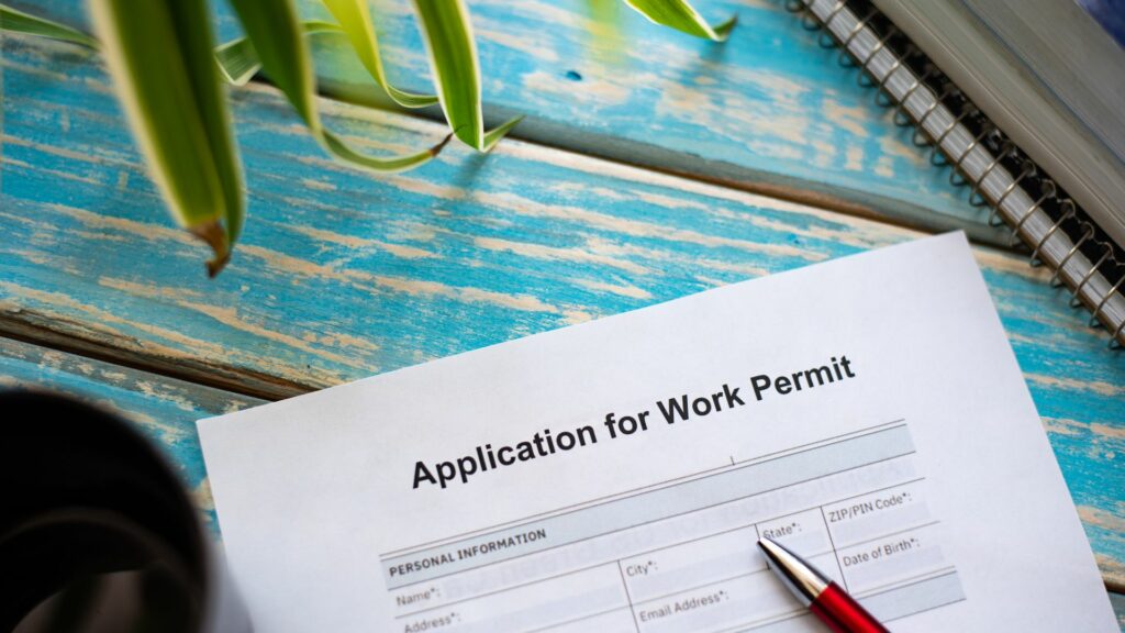 Comment obtenir le work permit ?