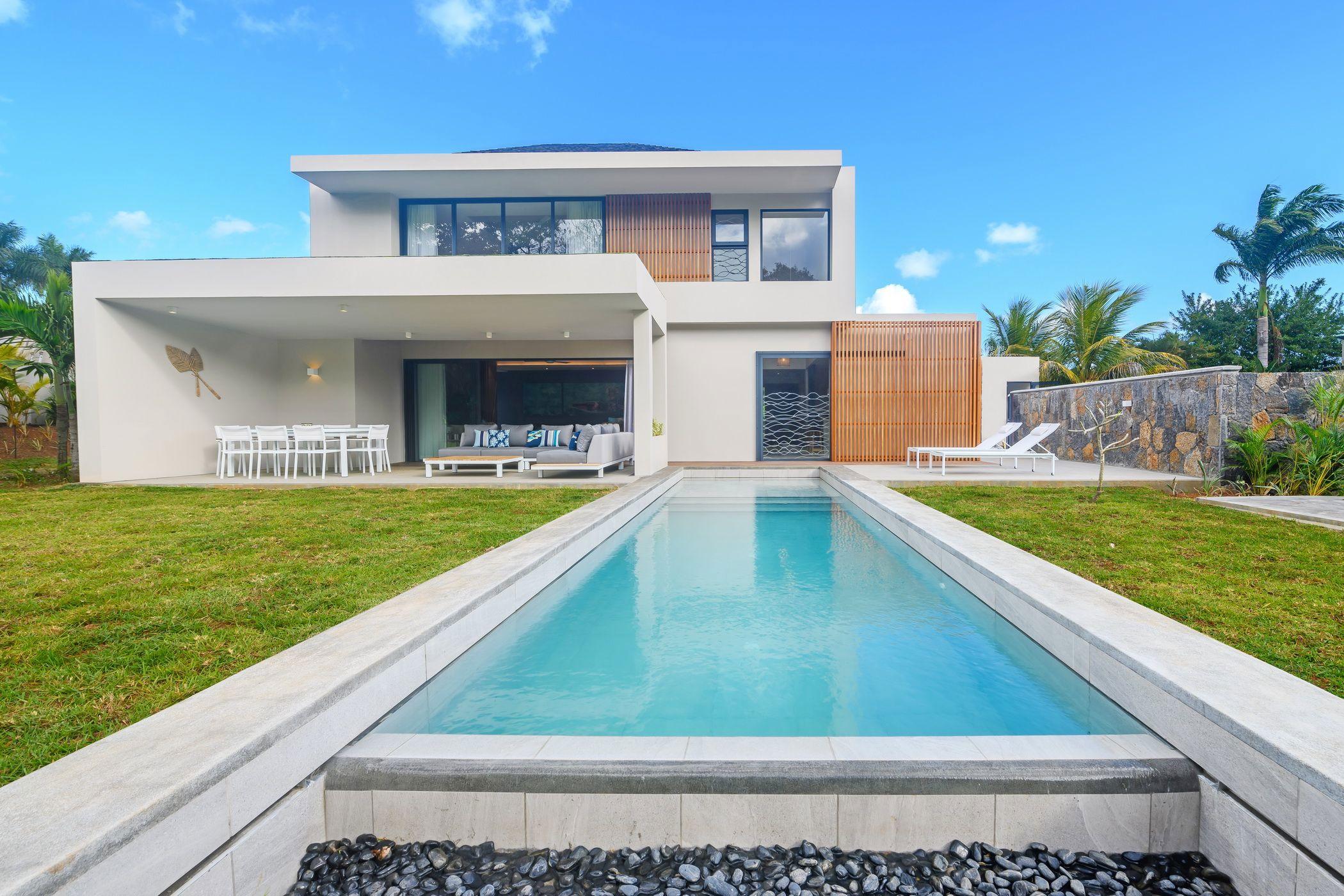 Villa contemporaine avec piscine à l'île Maurice